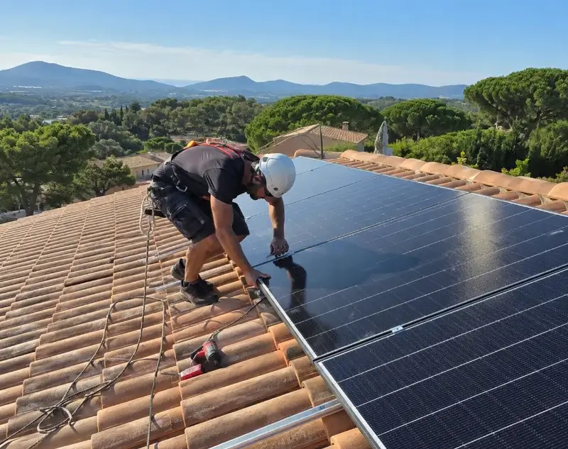 Installateur panneaux solaires Triors — pose photovoltaïque sur toiture