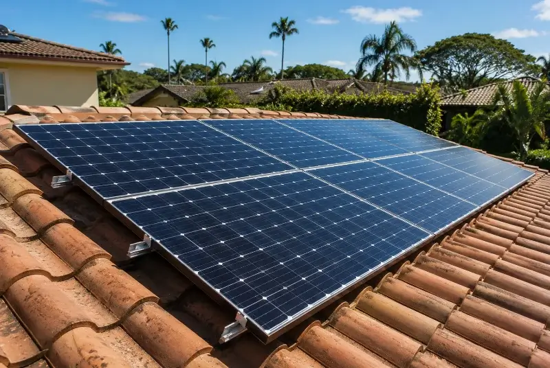 Installation de panneaux solaires à Triors